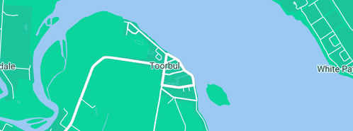 Map showing the location of Windjammer Holiday Units in Toorbul, QLD 4510