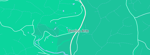 Map showing the location of The Farmers Cottage in Toorloo Arm, VIC 3909