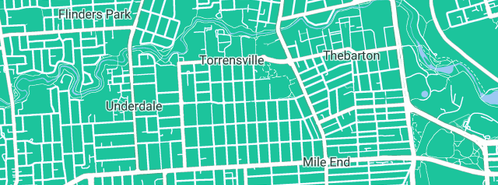 Map showing the location of Travel Care in Torrensville, SA 5031