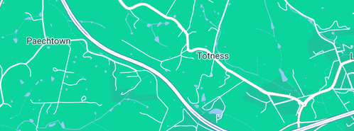 Map showing the location of Quick N Clean Mount Barker in Totness, SA 5250
