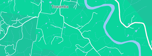 Map showing the location of Towamba Rural in Towamba, NSW 2550