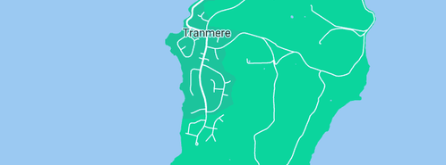 Map showing the location of Brown Builders Pty Ltd in Tranmere, TAS 7018