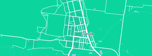 Map showing the location of Ledger Peter T & Catherine T in Trundle, NSW 2875