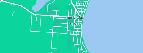 Map showing the location of Tumby Auto Electrical Services in Tumby Bay, SA 5605