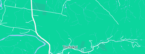 Map showing the location of Hinterland Fencing in Tuchekoi, QLD 4570