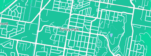 Map showing the location of Turvey Tops Pharmacy in Turvey Park, NSW 2650