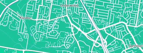 Map showing the location of Brisbane Tree Experts in Underwood, QLD 4119