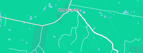 Map showing the location of Sdl Excavation in Upper Castra, TAS 7315