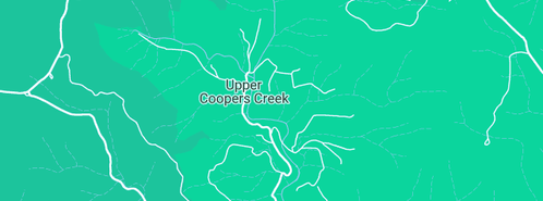 Map showing the location of Aarons Down and Dirty Cleaning Company in Upper Coopers Creek, NSW 2482