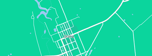 Map showing the location of Urana Shire Council in Urana, NSW 2645