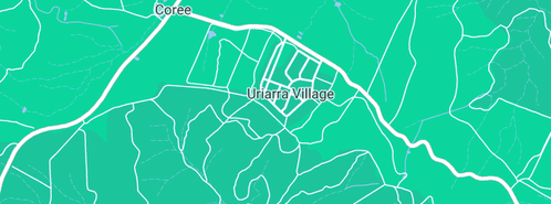 Map showing the location of Little Grasshopper Photography Canberra in Uriarra, NSW 2611