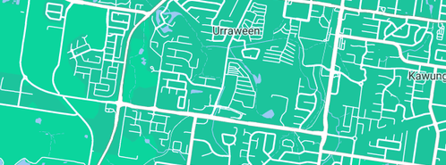 Map showing the location of Super Slick Cleaning Services in Urraween, QLD 4655