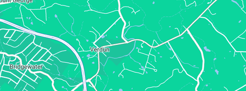 Map showing the location of Archetype Original Castings in Verdun, SA 5245