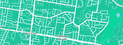 Map showing the location of Beyond Beautiful Quilting in Vermont South, VIC 3133