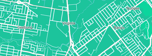 Map showing the location of Veteran Wealth in Virginia, QLD 4014