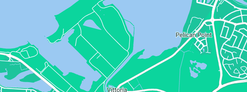 Map showing the location of South West Plastics & Pergolas in Vittoria, WA 6230