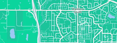 Map showing the location of LSC Homes in Wantirna South, VIC 3152