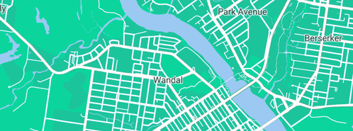 Map showing the location of Onsite Rental Group in Wandal, QLD 4700
