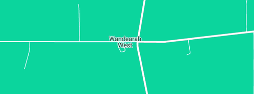 Map showing the location of Collins G L in Wandearah West, SA 5523