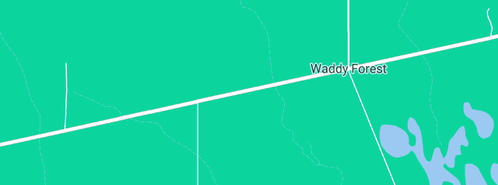 Map showing the location of McDonald W in Waddy Forest, WA 6515