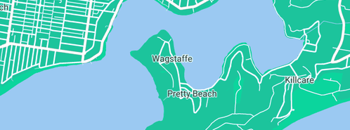 Map showing the location of Coast Auto Tech in Wagstaffe, NSW 2257