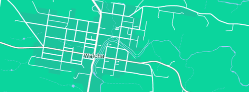 Map showing the location of Walcha Smash Repairs Pty Ltd in Walcha, NSW 2354