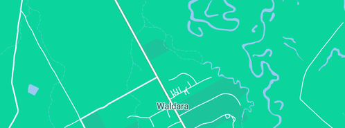Map showing the location of Pizzini G & L in Waldara, VIC 3678