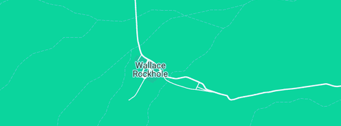 Map showing the location of Advertastic in Wallace Rockhole, NT 872