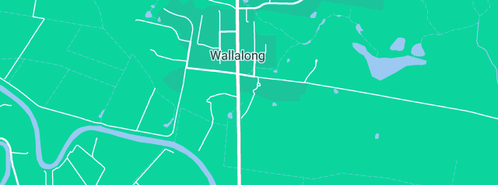 Map showing the location of Tatbern Park Cottage Wallalong in Wallalong, NSW 2320