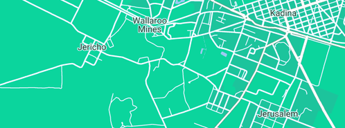Map showing the location of MM Electrical Kadina in Wallaroo Mines, SA 5554