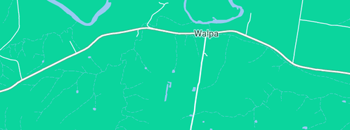 Map showing the location of Bonaccord Ingram in Walpa, VIC 3875