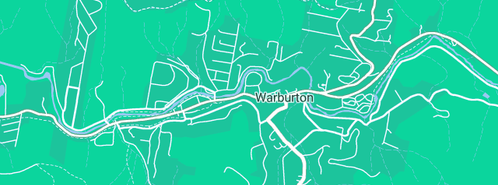 Map showing the location of Forget Me Not Cottages in Warburton, VIC 3799