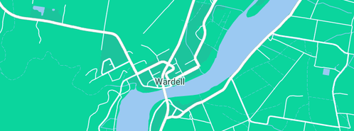 Map showing the location of Claire VRoberts in Wardell, NSW 2477