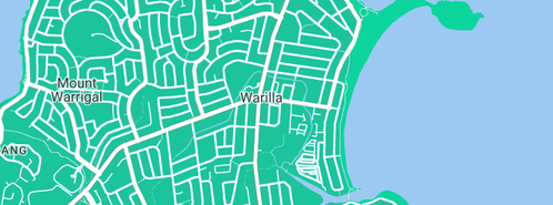 Map showing the location of Pauls Metal Polishing in Warilla, NSW 2528
