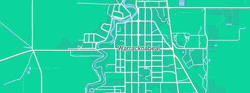 Map showing the location of Alan E McLean in Warracknabeal, VIC 3393