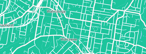 Map showing the location of Cred Alert-National Credit Risk Management in Warrawee, NSW 2074