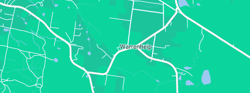 Map showing the location of Rumler & Rylance Painters and Decorators in Warrenheip, VIC 3352