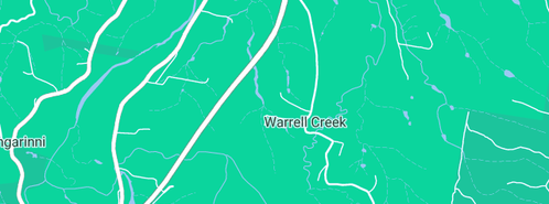 Map showing the location of AS Pearson in Warrell Creek, NSW 2447