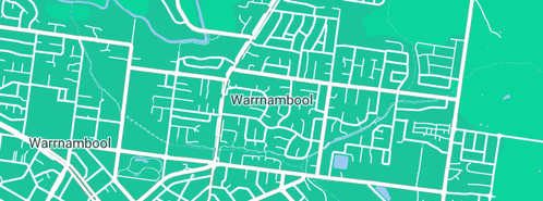 Map showing the location of Warrnambool Offroad in Warrnambool, VIC 3280