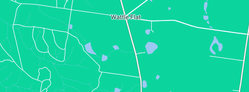 Map showing the location of Quickpak Potatoes in Wattle Flat, VIC 3352