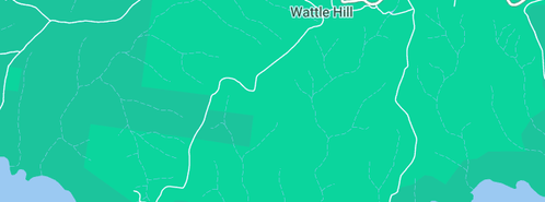 Map showing the location of By Moonlight in Wattle Hill, VIC 3237