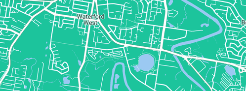 Map showing the location of Yard Bags in Waterford West, QLD 4133
