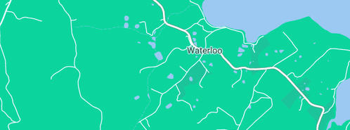 Map showing the location of Steel Scott in Waterloo, TAS 7109