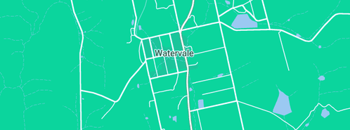 Map showing the location of Watervale Retreat in Watervale, SA 5452