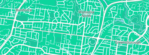 Map showing the location of Kalista Crescent Playground in Watsonia North, VIC 3087
