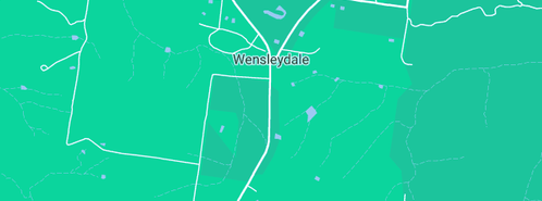 Map showing the location of Wurdale Wildflowers in Wensleydale, VIC 3241