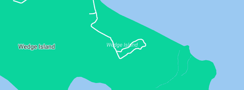 Map showing the location of Power B J & Y M in Wedge Island, SA 5606