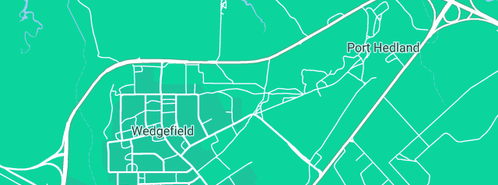 Map showing the location of Dieselmech in Wedgefield, WA 6721