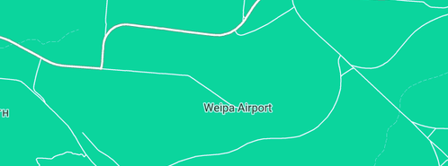 Map showing the location of Air Charters Australia in Weipa Airport, QLD 4874