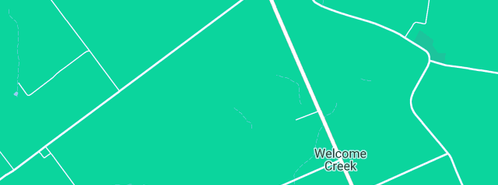 Map showing the location of Jaylucor Park in Welcome Creek, QLD 4670